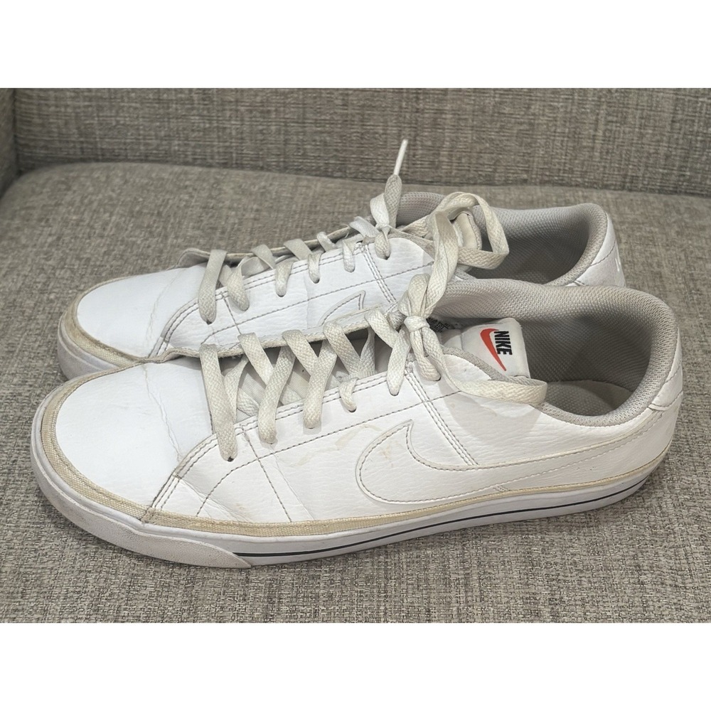 Nike Men's Court Legacy Next Nature Sneakers White 10.5